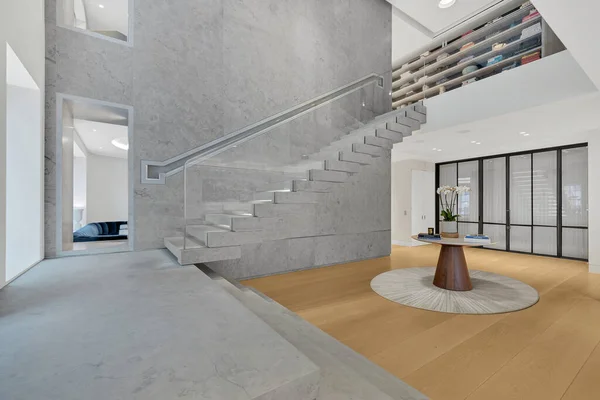 Mooi Modern Interieur Design Van Luxe Appartement — Stockfoto