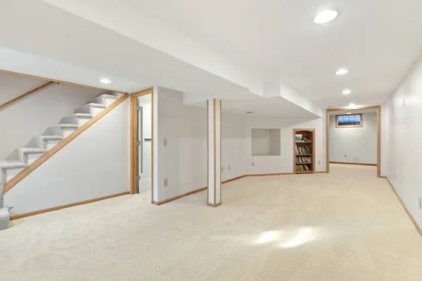 Interior Rumah Baru Koridor Ruang Kosong — Stok Foto