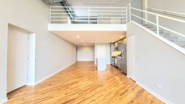 Intérieur Appartement Moderne Avec Escalier — Photo