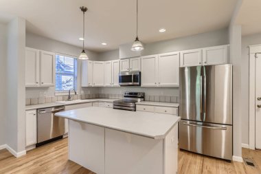 Lüks mutfak iç tasarımı, 3D resimleme