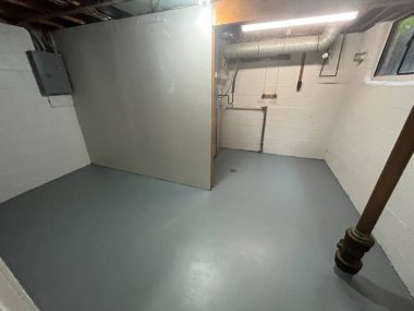 Binanın bodrum katı, 3D tasarım.