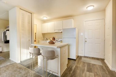 Modern banyonun içi. 3d oluşturma