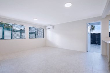 modern yemek odası iç. 3D render
