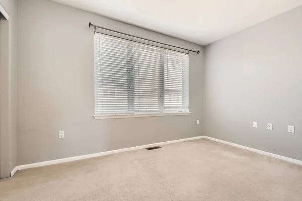 Interior Empty Bedroom Rendering — Stock Photo, Image