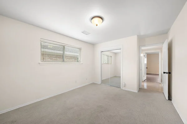 Empty Living Room Interior Design Carpet Floor Rendering — Stock Photo, Image