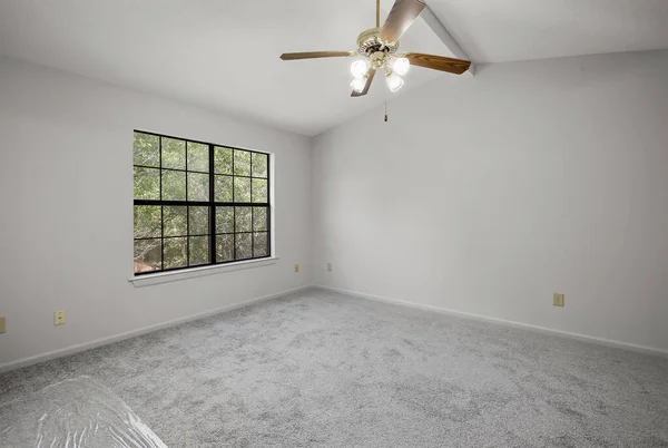 Ruang Kosong Desain Interior Dengan Karpet Lantai Rendering — Stok Foto