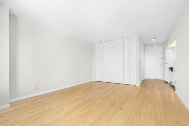 Modern bir apartmanın içinde. 3d oluşturma