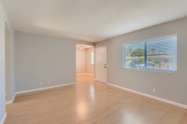 Boş oturma odası iç. 3d render