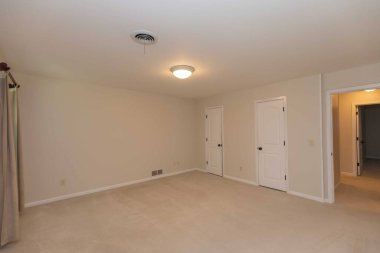 Boş oda. iç tasarım kavramı. 