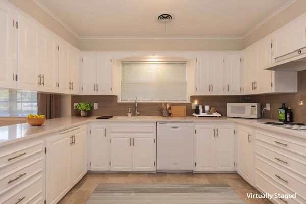 Grande Luxo Moderno Confortável Sala Jantar Cozinha Design Renderização — Fotografia de Stock