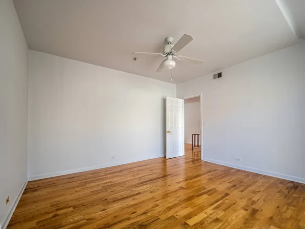 Interior Modern Empty Room Wooden Floor — Stock Photo, Image