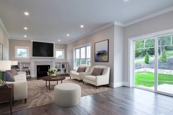 Evin içi rahattır. 3d oluşturma