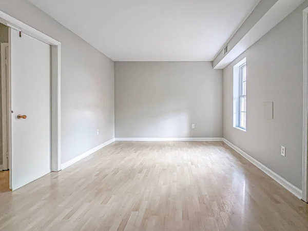 white empty room interior. nobody.