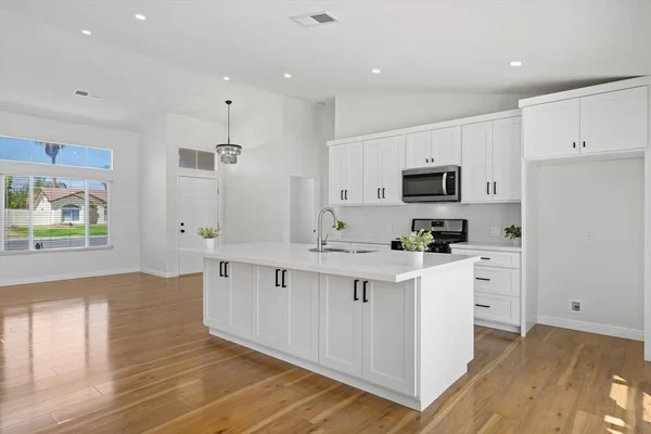 Keuken Nieuw Appartement — Stockfoto