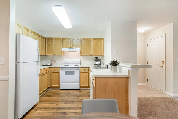 Modern Kitchen Interior Rendering — Stock Photo, Image