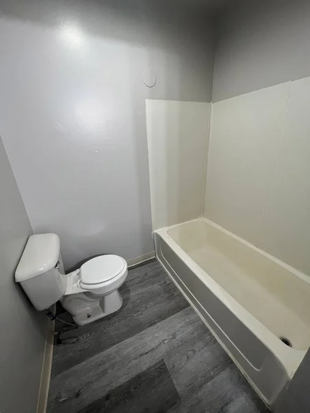 Interiér Moderní Koupelny Bílým — Stock fotografie