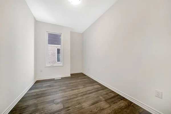 Interior Una Habitación Vacía Con Paredes Blancas Renderizado —  Fotos de Stock