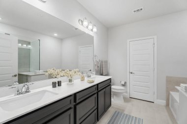 modern banyo iç tasarımı, 3D görüntüleme