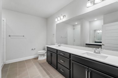 modern banyo iç tasarımı, 3D görüntüleme
