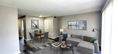Modern Oturma Odası İç Tasarım. 3d render