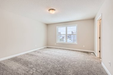 Yeni boş oda iç tasarımı. Yeni daire