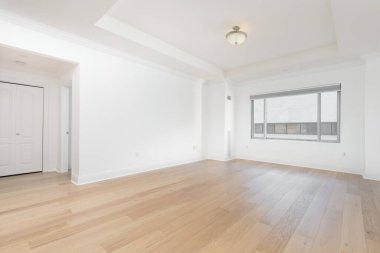 Yeni boş oda iç tasarımı. Yeni daire