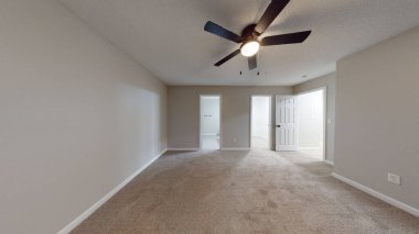 Yeni çağdaş dairenin boş alanı. Modern ev 