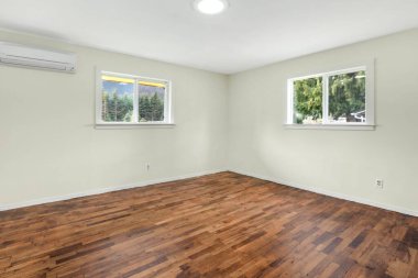 Yeni boş oda iç tasarımı. Yeni daire