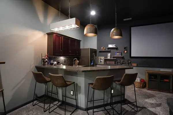 interior of a modern kitchen. 3d rendering