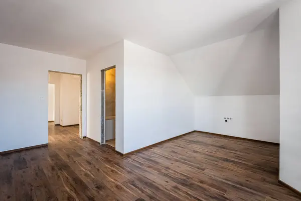 Lege Ruimte Van Nieuw Eigentijds Appartement Modern Huis — Stockfoto