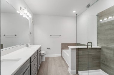 modern banyo iç tasarımı, 3D görüntüleme