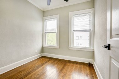 Yeni boş oda iç tasarımı. Yeni daire