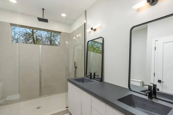 Bathroom Interior Design Rendering — Stock Photo, Image