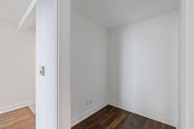 Modern yeni odanın iç tasarımı. 3d oluşturma