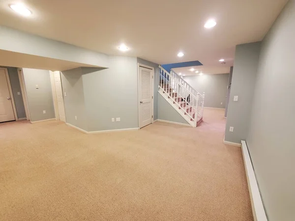 Boş oda iç tasarımı. 3d oluşturma