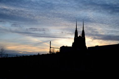 Güzel tarihi mimari manzarası manzarası