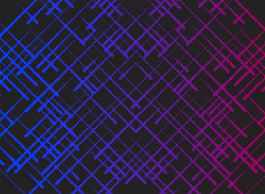 Geometrik şekil ve gradyan renk efekti bileşimine sahip soyut vektör arkaplan tasarımı.