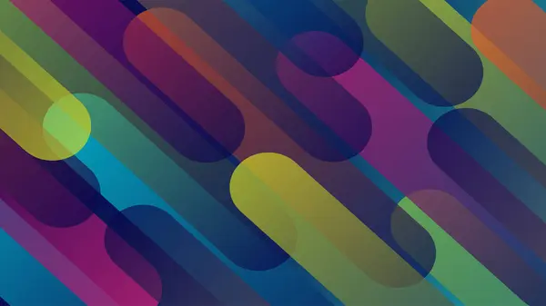 Geometrik şekil ve gradyan renk efekti bileşimine sahip soyut vektör arkaplan tasarımı.