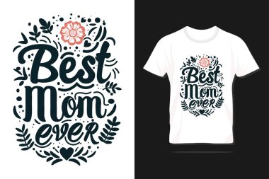 Gelmiş geçmiş en iyi anne. Baskı, tişört, harf, poster, etiket, hediye, tebrik kartı ve daha niceleri için Anneler Günü yazı dizaynı mutlu olsun..