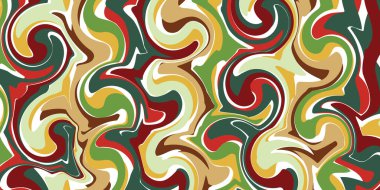 Dinamik sıvı tasarımı Göz alıcı görseller için renklerin pürüzsüz karışımı.