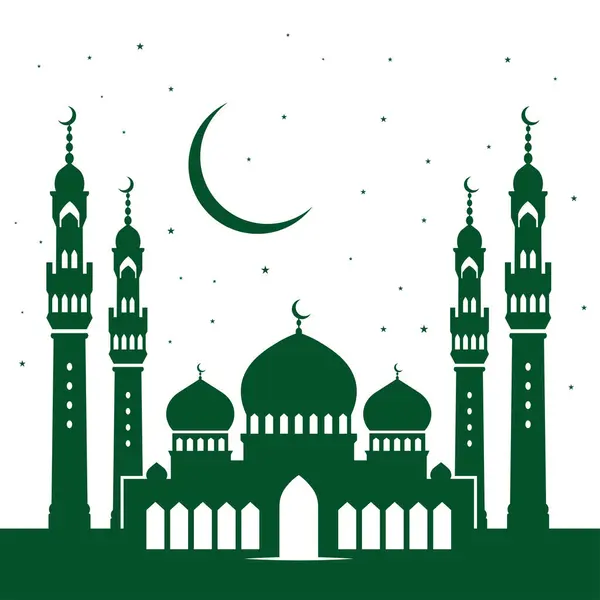 Minimum cami tasarımı. Bayram ve Ramazan projeleri için şık. Basit ve güzel..