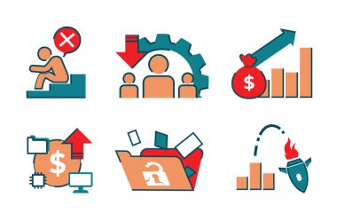 bir şirket iş simgesi