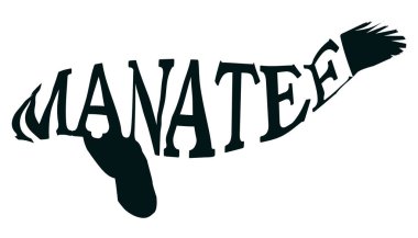 Manatee Harf Logosu Tasarımı, Majestic Manatee Monogram Logosu, Markalaşma için Manatee Harfleri, Kalın Manatee Harf Kimlik Tasarımı, Harflerle Lüks Logosu