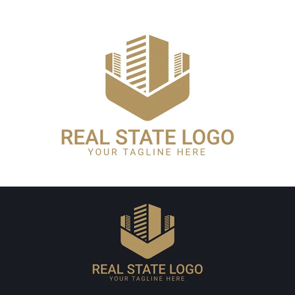 Logo Reat State Design — Image vectorielle