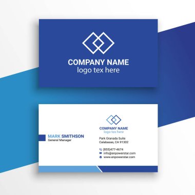 Basit Profesyonel İş Kartı