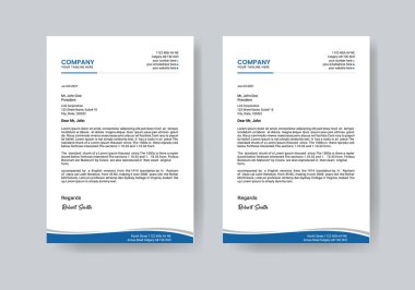 İşiniz için profesyonel yaratıcı ve modern antetli başlık tasarımı