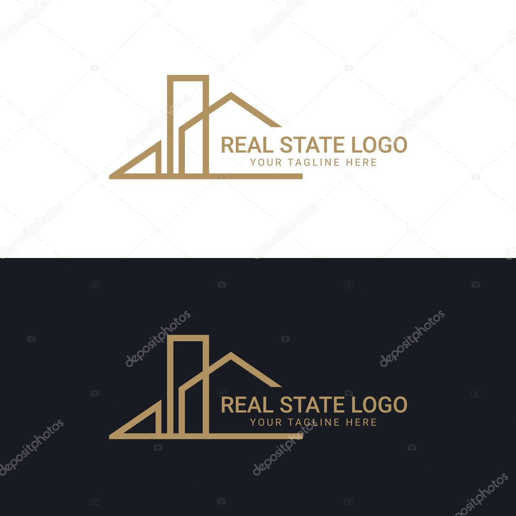 Real state logo design