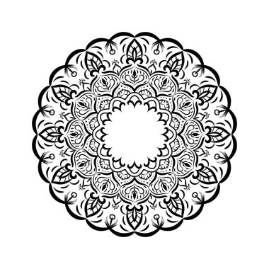 Lüks dekoratif mandala tasarımı