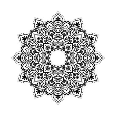 Lüks dekoratif mandala tasarımı