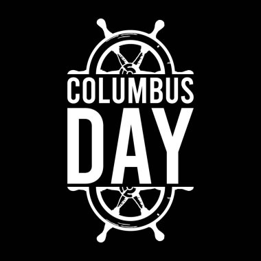  Mutlu Columbus Günü tişörtü tasarımı, Mutlu Columbus Günü Amerika tasarımı